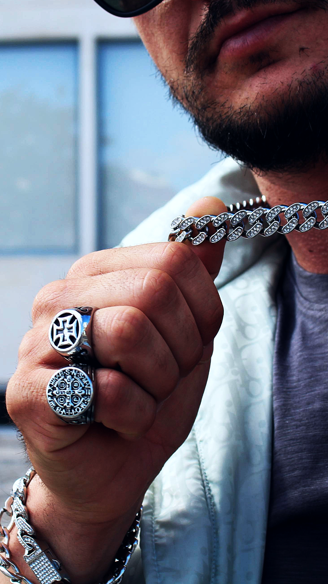 Colar diamantes